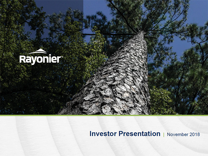 November 2018 Investor Presentation