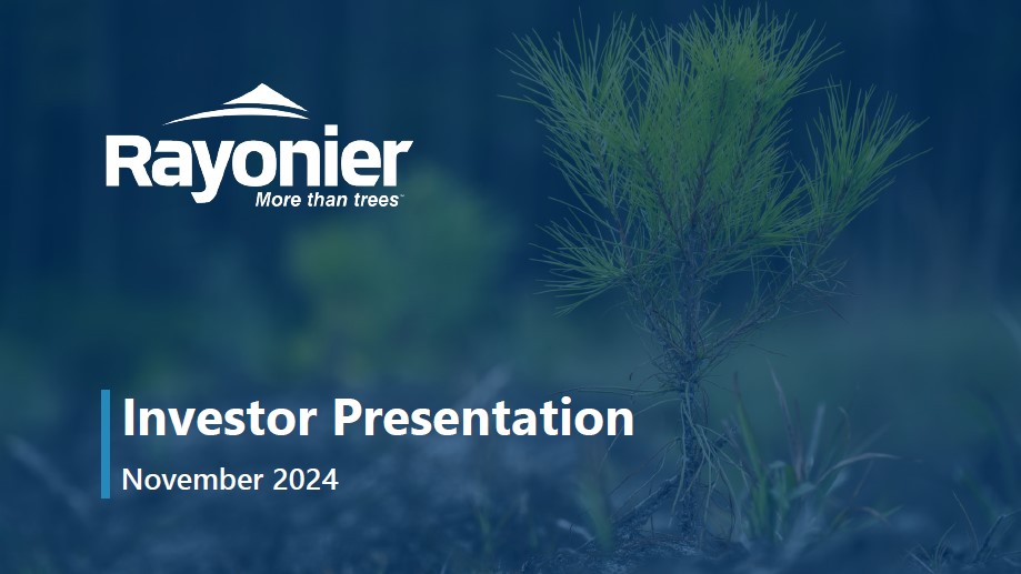 November 2024 Investor Presentation